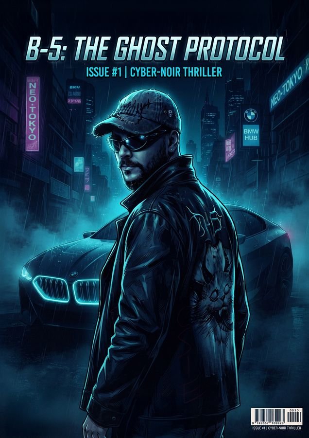 B-5: The Ghost Protocol comic cover